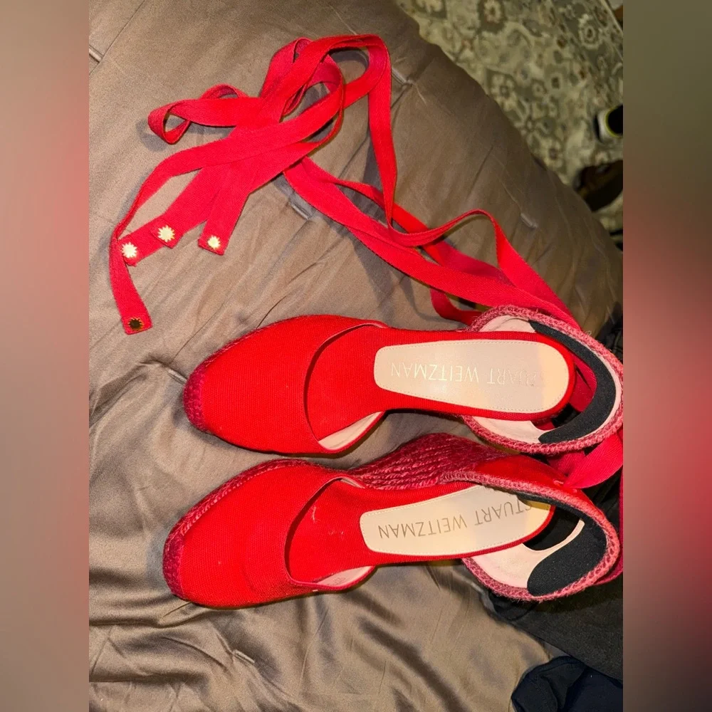 Stuart weitzman MARGUERITA ESPADRILLE WEDGE - Picture 6 of 10